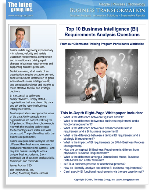 Bussiness-Intelligence-Requirements-Analysis-Top-10-Questions