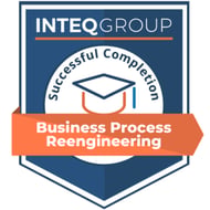 Inteq Business Process Reengineering Course Completion Badge