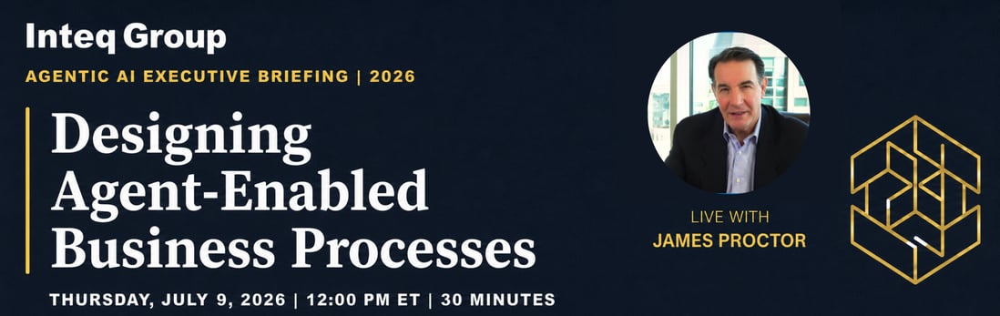 Designing Agent-Enabled Business Processes Executive Briefing