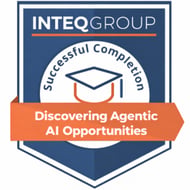 Inteq Discovering Agentic AI Opportunities Course Completion Badge