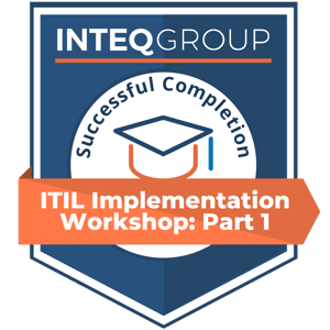 ITIL Implementation Workshop Part 1 Badge Final
