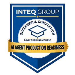 Inteq AI Agent Production Readiness Course Completion Digital Badge