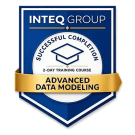 Inteq Advanced Data Modeling Training Course Completion Badge