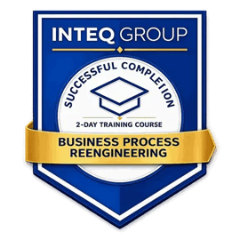 Inteq Business Process Reengineering Course Completion Digital Badge