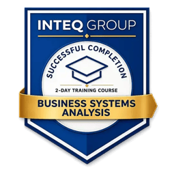 Inteq Business Systems Analysis Course Completion Digital Badge