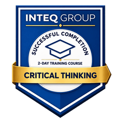 Inteq Critical Thinking Course Completion Digital Badge