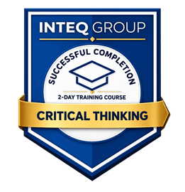 Inteq Critical Thinking Course Completion Digital Badge