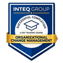 Inteq Organizational Change Management course badge