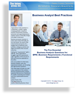 Business Process Analysis