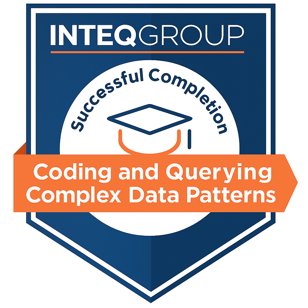 Coding and Querying Complex Data Patterns Training Course Badge