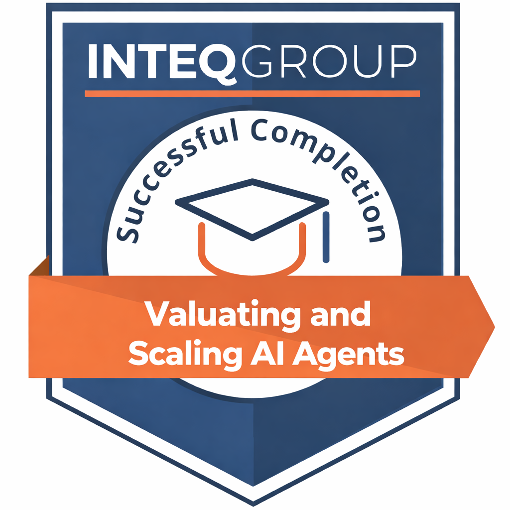 Valuating and Scaling AI Agents Badge