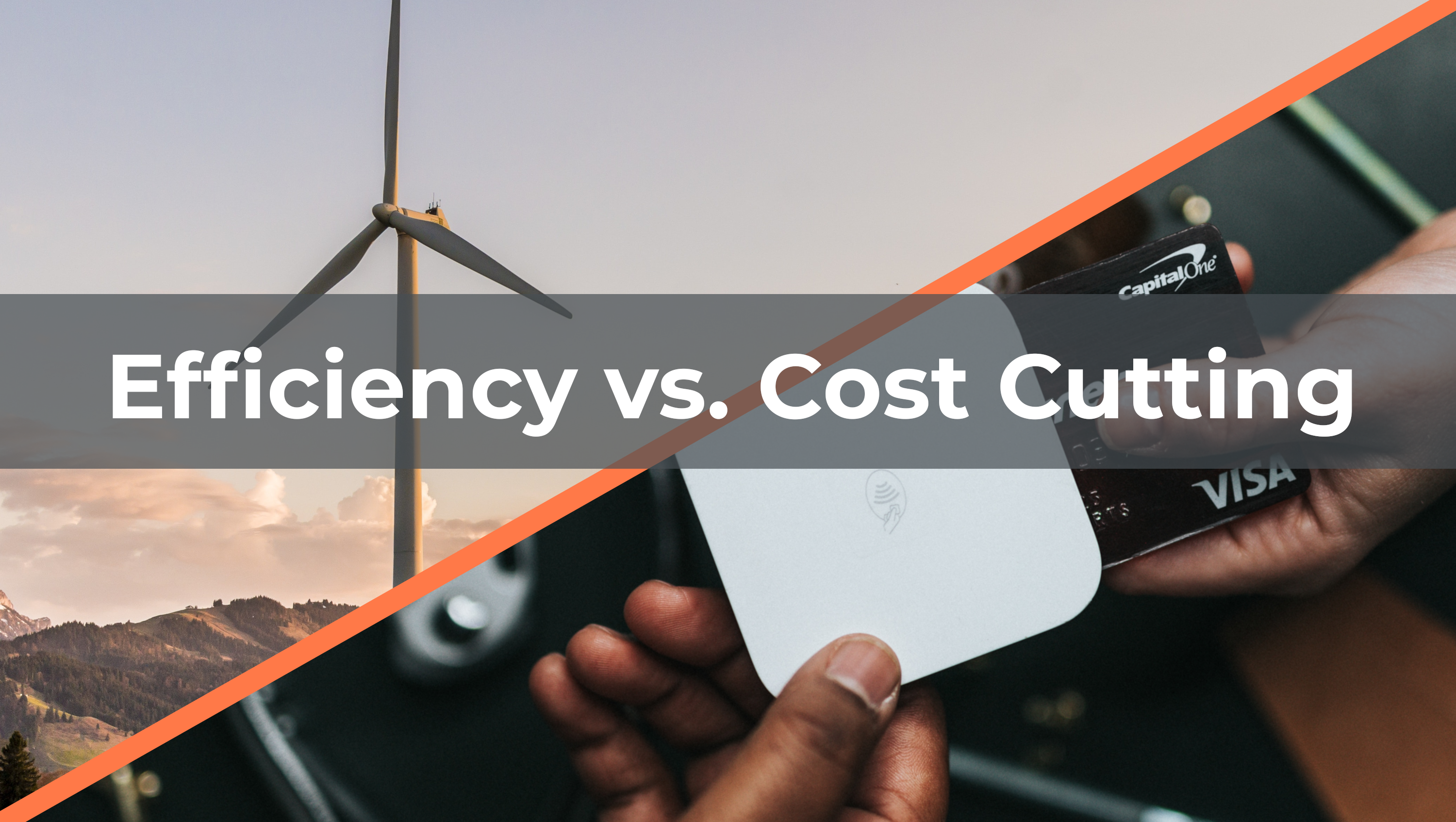 efficiency vs cost cutting blog image